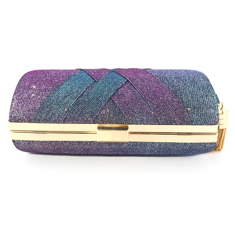 Stylish MultiColor Dinner Bag Evening Women Bridal Party Prom Clutch Purse