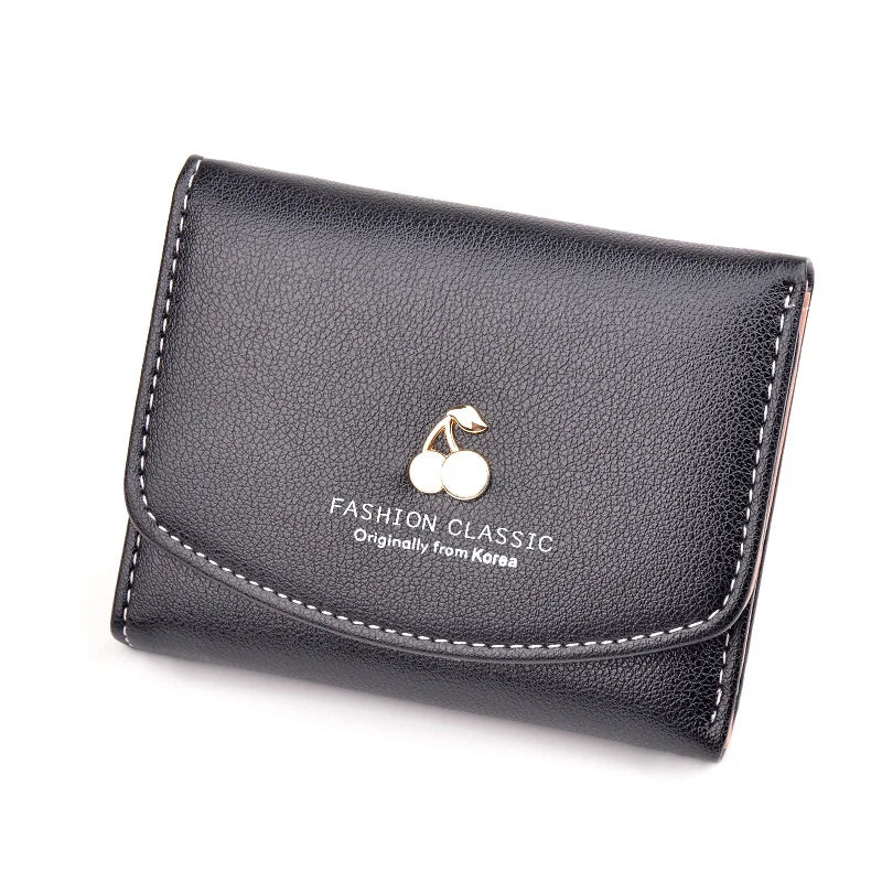 Women's Short Wallet Large Capacity Folding Soft Mini Wallet