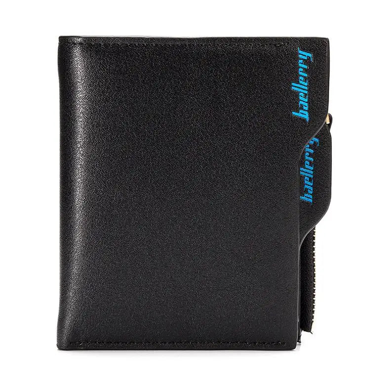 Men Leather Wallet Short Male Clutch Money Bag