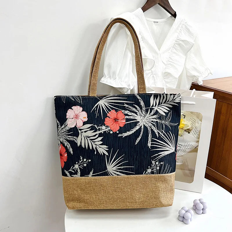 Women's Reusable Grocery Shopping Tote Bags for Travel