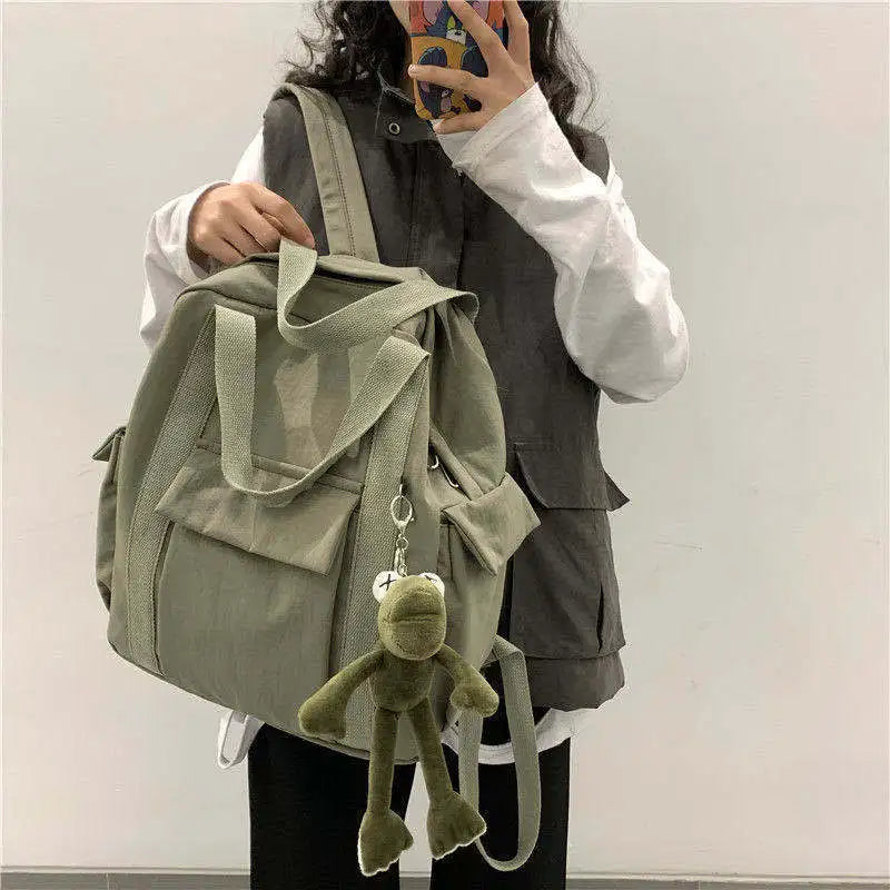 Waterproof Large-capacity Women Backpack for Campus School, College Style Bag