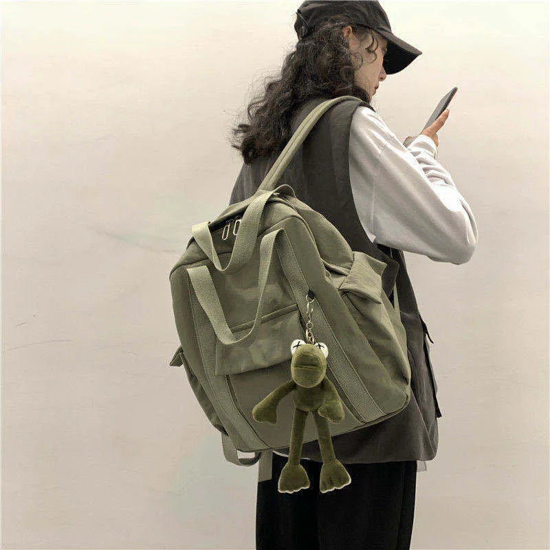 Waterproof Large-capacity Women Backpack for Campus School, College Style Bag