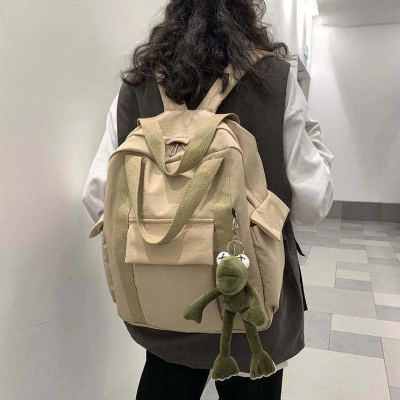 Waterproof Large-capacity Women Backpack for Campus School, College Style Bag