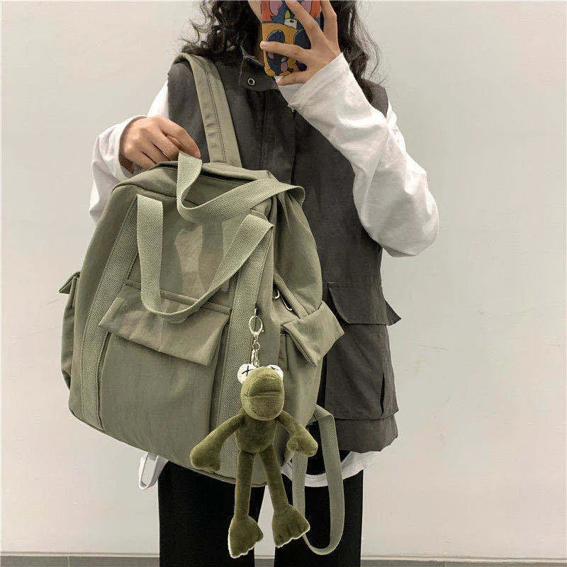 Waterproof Large-capacity Women Backpack for Campus School, College Style Bag
