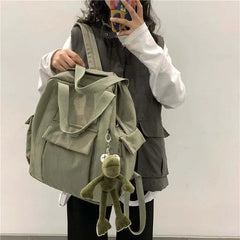 Waterproof Large-capacity Women Backpack for Campus School, College Style Bag