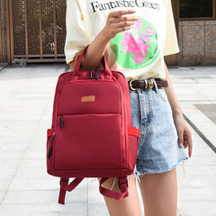 Waterproof 14'' Laptop Women's Backpack Large Capacity Travel Bags For Girls