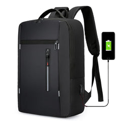 Waterproof USB Business Backpack Men Laptop