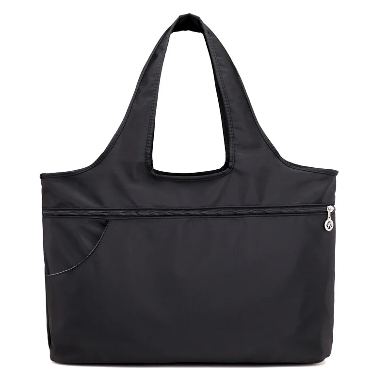 Waterproof Nylon Women Shoulder Bag Tote Handbags Big Capacity Mommy Pack