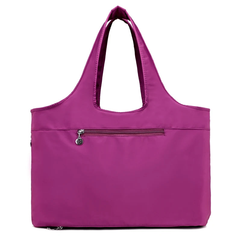 Waterproof Nylon Women Shoulder Bag Tote Handbags Big Capacity Mommy Pack
