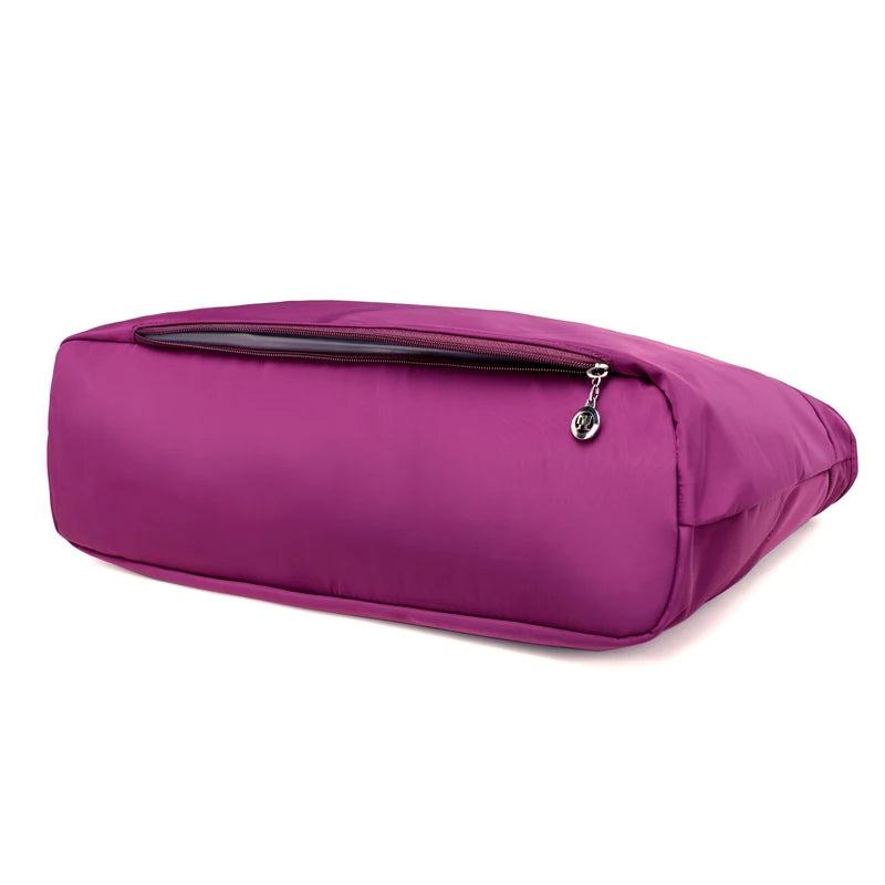 Waterproof Nylon Women Shoulder Bag Tote Handbags Big Capacity Mommy Pack