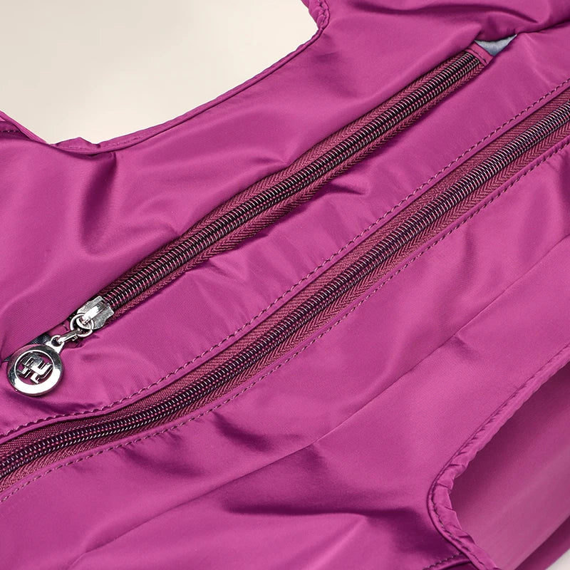 Waterproof Nylon Women Shoulder Bag Tote Handbags Big Capacity Mommy Pack