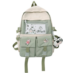 Waterproof Nylon Backpack Women Travel Backpacks