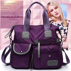 Waterproof Nylon Handbags Women Bags High Ladies Shoulder Bags