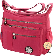 Waterproof Nylon Shoulder Bags Canvas Messenger Bag for Women