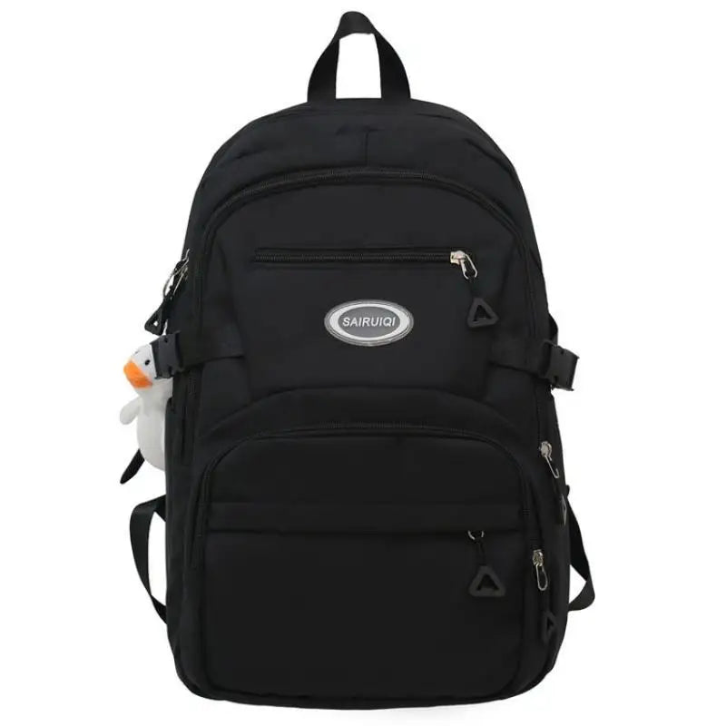 Waterproof Nylon Women Backpack Travel Bag Female