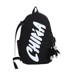 Waterproof Nylon Women Backpack Travel Bag Schoolbag for Girls