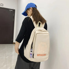Waterproof Nylon Women Backpack With Travel Bag