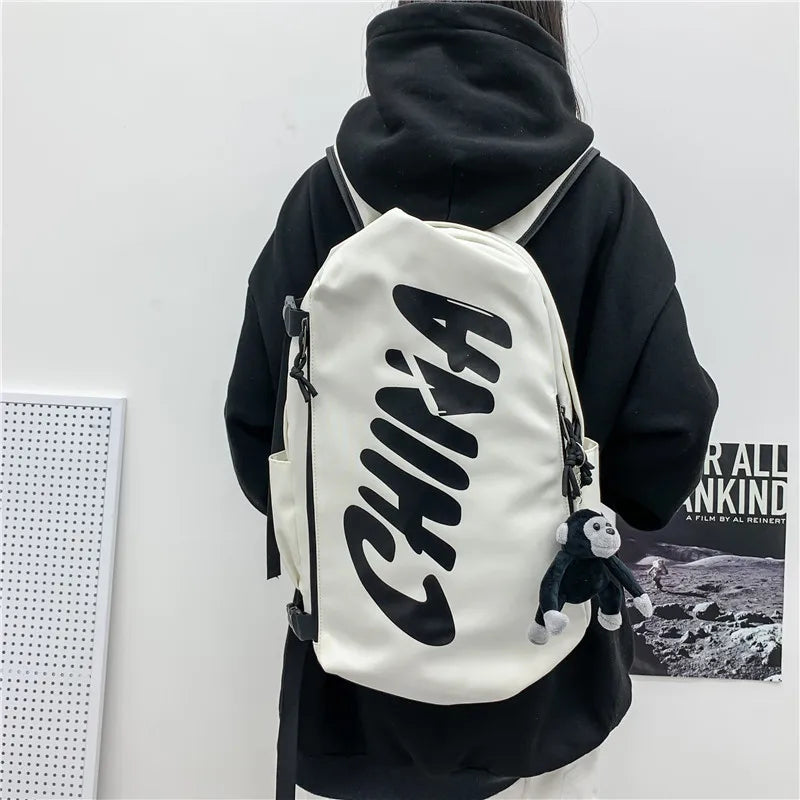 Waterproof Nylon Women Backpack Travel Bag Schoolbag for Girls