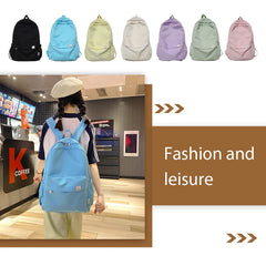 Waterproof Nylon Women Backpack Female Travel Bag
