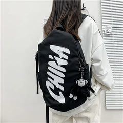 Waterproof Nylon Women Backpack Travel Bag Schoolbag for Girls