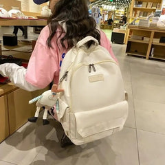Waterproof Nylon Women Backpack Female Travel Bag Schoolbag for Teenage