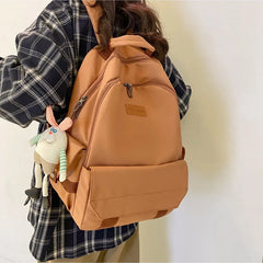 Waterproof Nylon Women Backpack Female Travel Bag Schoolbag for Teenage
