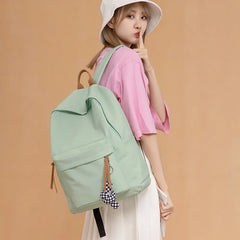 Waterproof Nylon Women Backpack Travel Bag for Girls