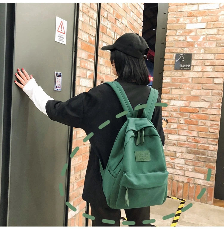 Waterproof Nylon Women Backpack Female Travel Bag Backpacks Schoolbag Teenage