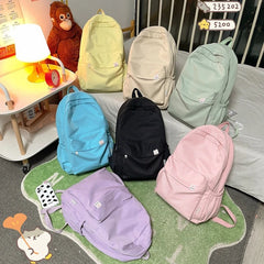 Waterproof Nylon Women Backpack Female Travel Bag Backpacks Schoolbag Teenage Gi