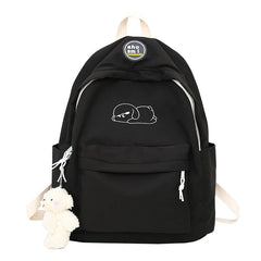 Nylon Women Backpack Female Schoolbag Waterproo...