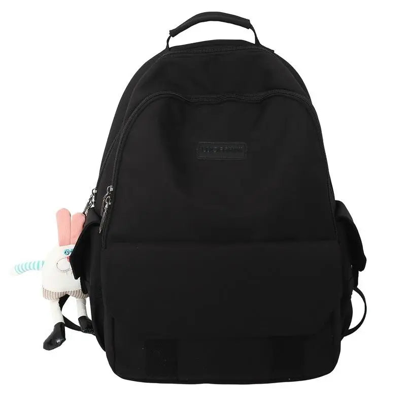 Waterproof Nylon Women Backpack Female Travel Bag Schoolbag for Teenage
