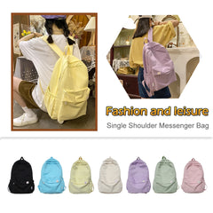 Waterproof Nylon Women Backpack Female Travel Bag