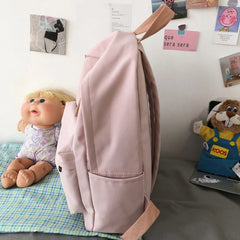 Waterproof Nylon Women Backpack Female Travel Bag Schoolbag For Teenage Girls