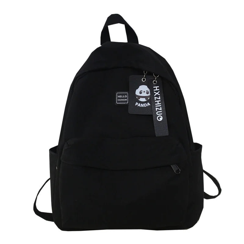 Waterproof Nylon Women Backpack Female Travel Bag Schoolbag For Teenage Girls