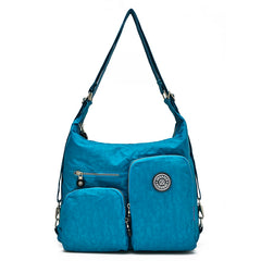 Waterproof Nylon Women Messenger Bag Double Shoulder Bag Handbags
