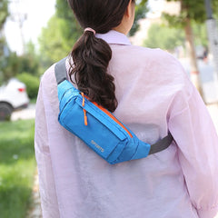 Waterproof Pink Chest Bags Waist Pack Women Running Waist Bag