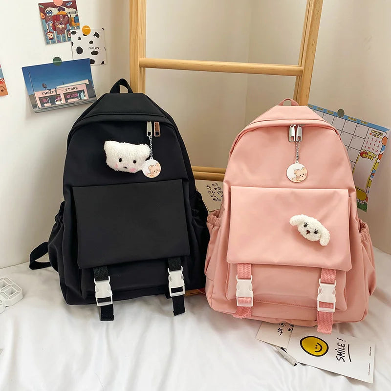 Waterproof Women Backpack Female Schoolbag for Teenage Girls Travel Rucksack