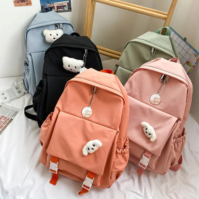 Waterproof Women Backpack Female Schoolbag for Teenage Girls Travel Rucksack