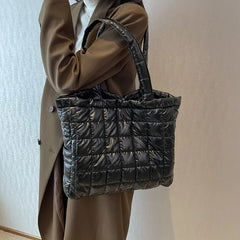 Waterproof Women Nylon Tote Shoulder Bag Large Capacity Handbag Crossbody Bag
