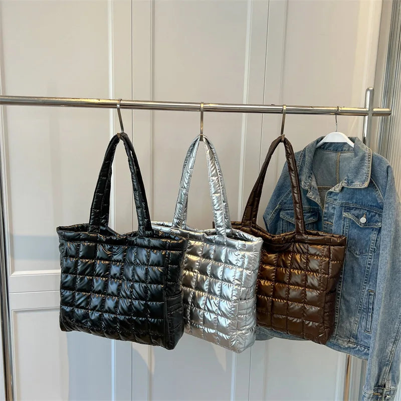 Waterproof Women Nylon Tote Shoulder Bag Large Capacity Handbag Crossbody Bag