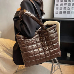 Waterproof Women Nylon Tote Shoulder Bag Large Capacity Handbag Crossbody Bag
