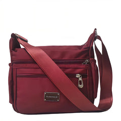 Waterproof Nylon Crossbody Bag for Women Vintage Messenger Bag