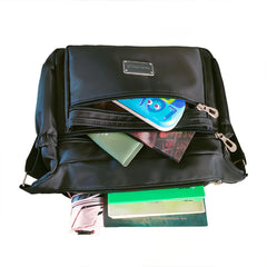 Waterproof Nylon Crossbody Bag for Women Vintage Messenger Bag