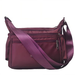 Waterproof Nylon Crossbody Bag for Women Vintage Messenger Bag