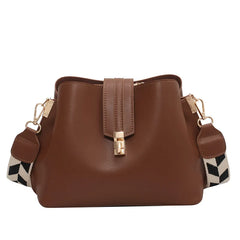 Wide Strap Clutches Ladies Shoulder Messenger Bags Female Purses