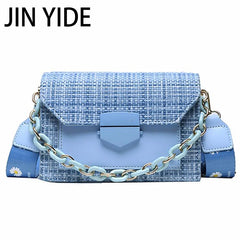 Wide Strap Shoulder Bags Lady Handbags Purses