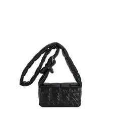 Winter Down Cotton Shoulder Bag Soft Nylon Handbags Crossbody Bags For Women