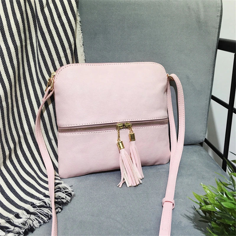 Shoulder Bag Tassels Crossbody Bag Female Wild Crossbody Bag For Ladies