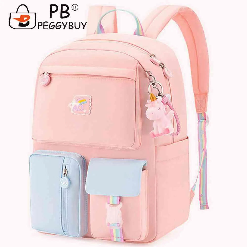 Women Backpack Contrast Travel Rucksack