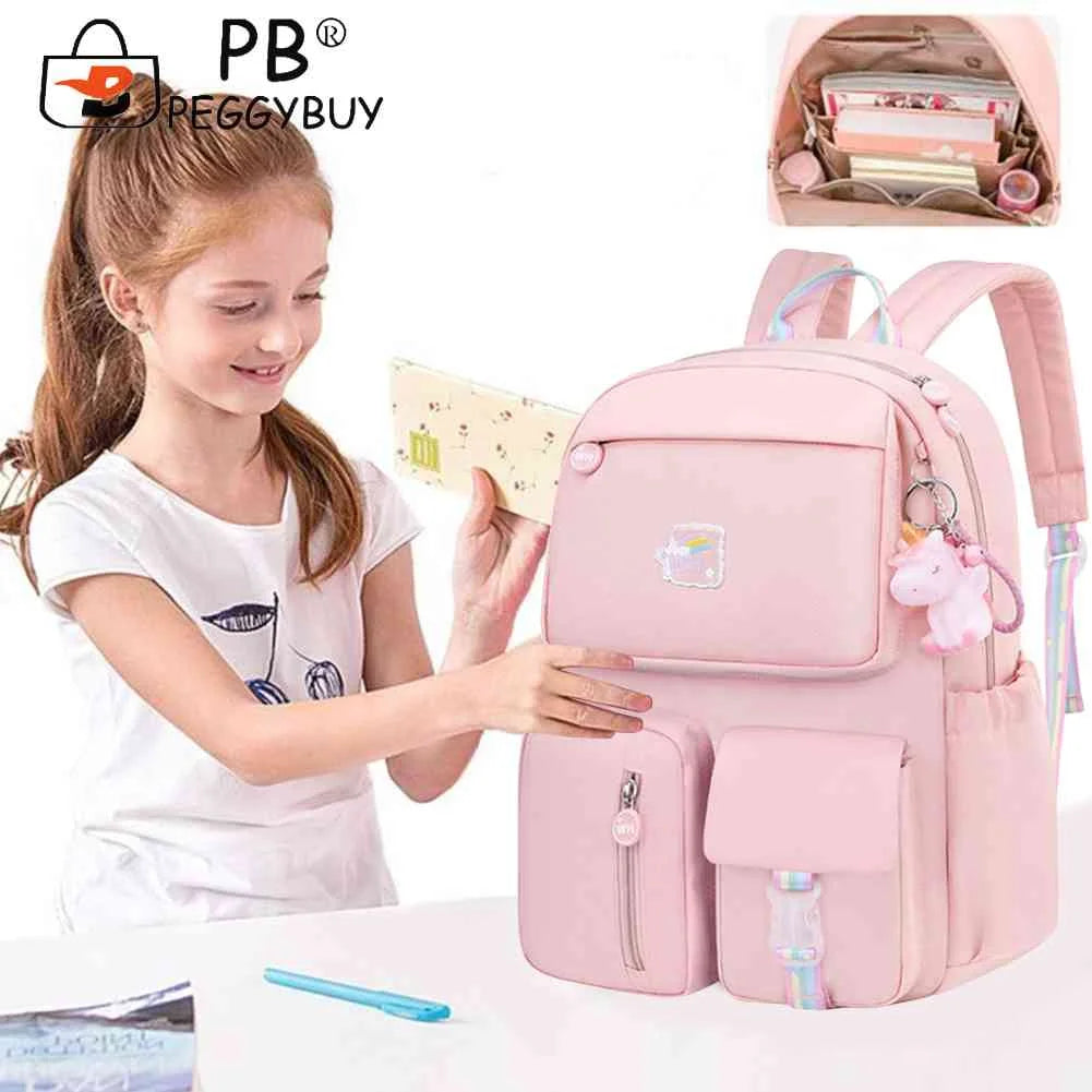 Women Backpack Contrast Travel Rucksack